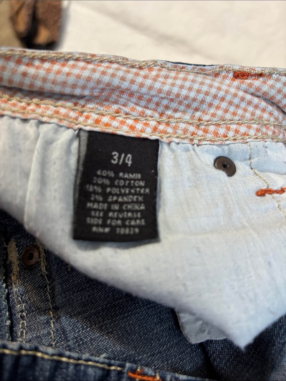 Rue21 Dark Blue Cuffed Denim Shorts - Picture 5 of 5